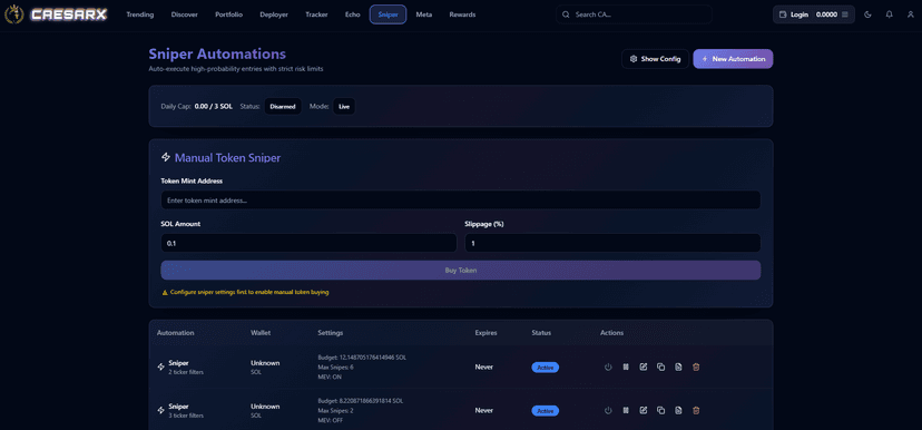 CaesarX Trade project image